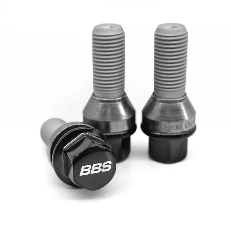Tilbud - M14x1,5 BBS Hjulbolt Sæt Sort - 20 Stk