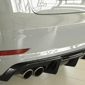 Audi A3 8V Rieger Hækskørte V3 Blank Sort 12-16 Lim / Cab S-Line - DEMO | Fordelagtig pris