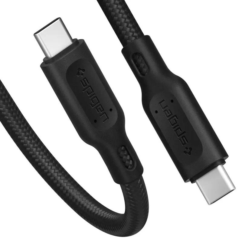 Spigen USB C Kabel Macbook Pro, Air, Galaxy S20 - 1 Meter - Toppris