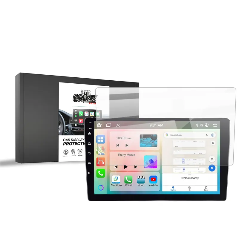 Android Radio Allnoel A3453 9" GRIZZ Keramisk Skærmbeskyttelse Blank | Kundernes valg