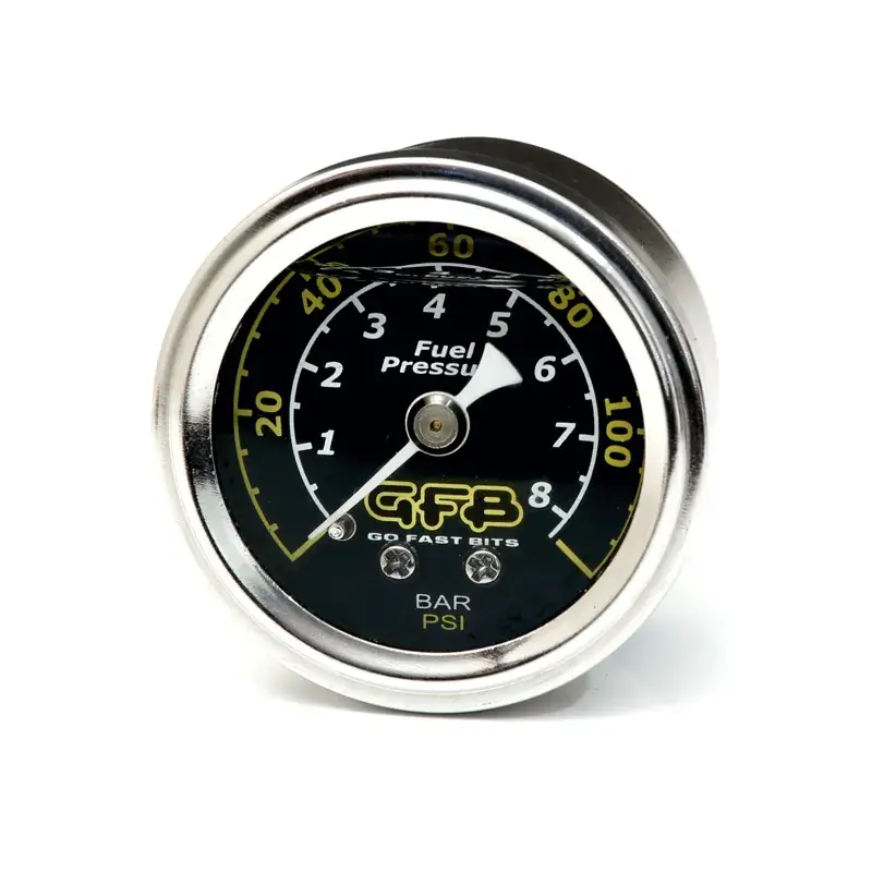 Bedst sælgende | GFB Benzin Tryk Måler Ur - 40mm