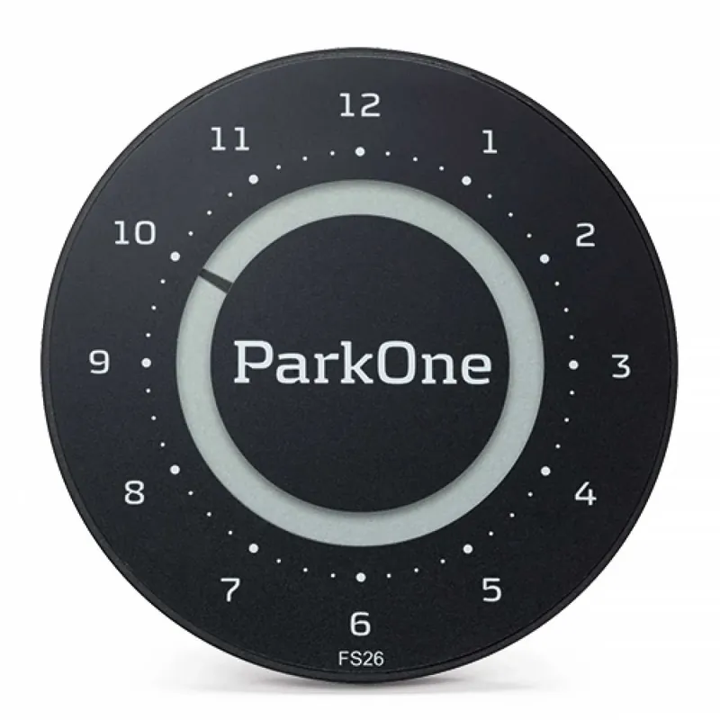 ParkOne 2 Elektronisk P-SkiveParkerins Ur Carbon Black | Kan bestilles