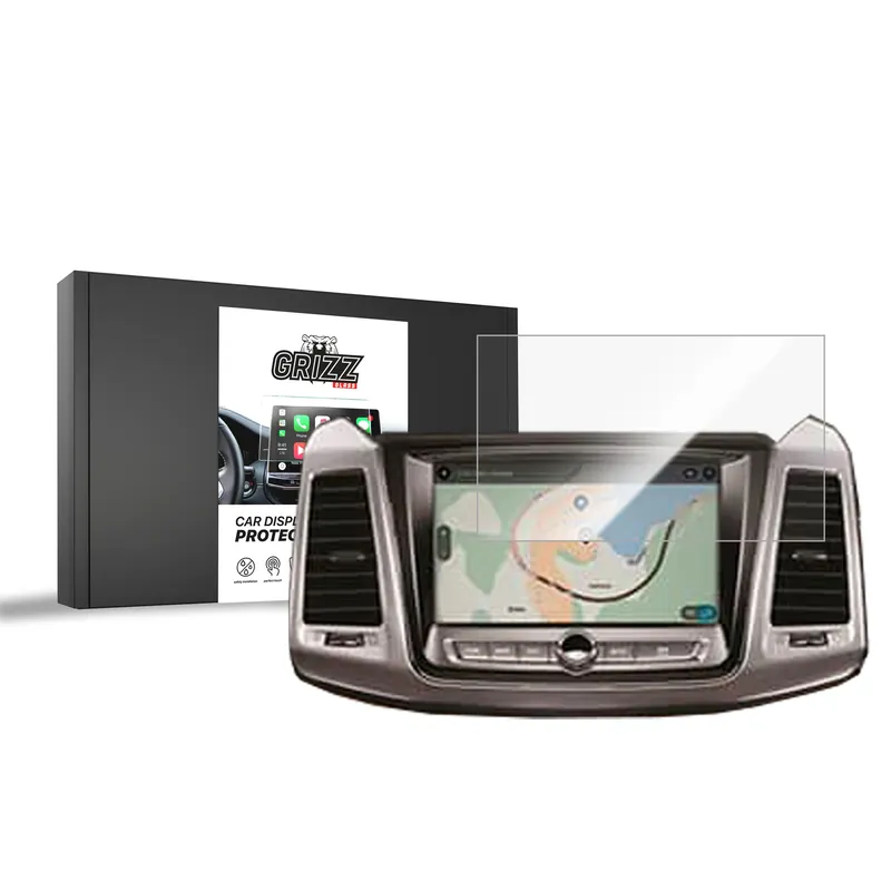 SsangYong Musso Grand 8" GRIZZ Keramisk Skærmbeskyttelse 2023-2024 Blank - Kampagnepris