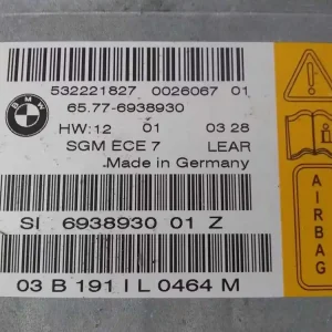 AIRBAG ELBOKS, BMW 5 E60/61 04-10 - Næsten udsolgt