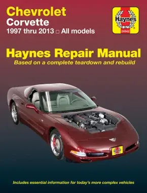Haynes Reparations Håndbog, Chevrolet Corvette 1997 til 2013 - Nyt i sortimentet