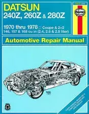 Topprodukt - Haynes Reparations Håndbog, Datsun 240Z, 260Z & 280Z