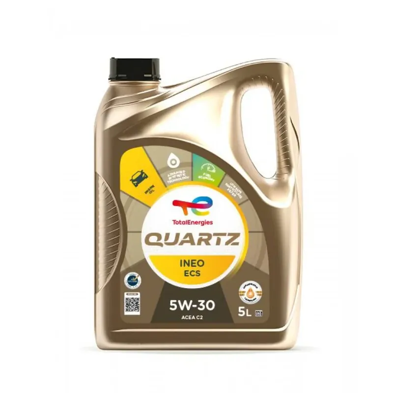 Kun i begrænset tid - Motorolie Quartz Ineo ECS 5W30 C2 - 5 liter