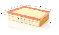 Bedste pris | MANN Luftfilter C28022