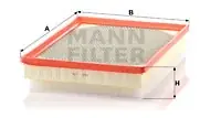Bestil nemt - MANN Luftfilter C36172