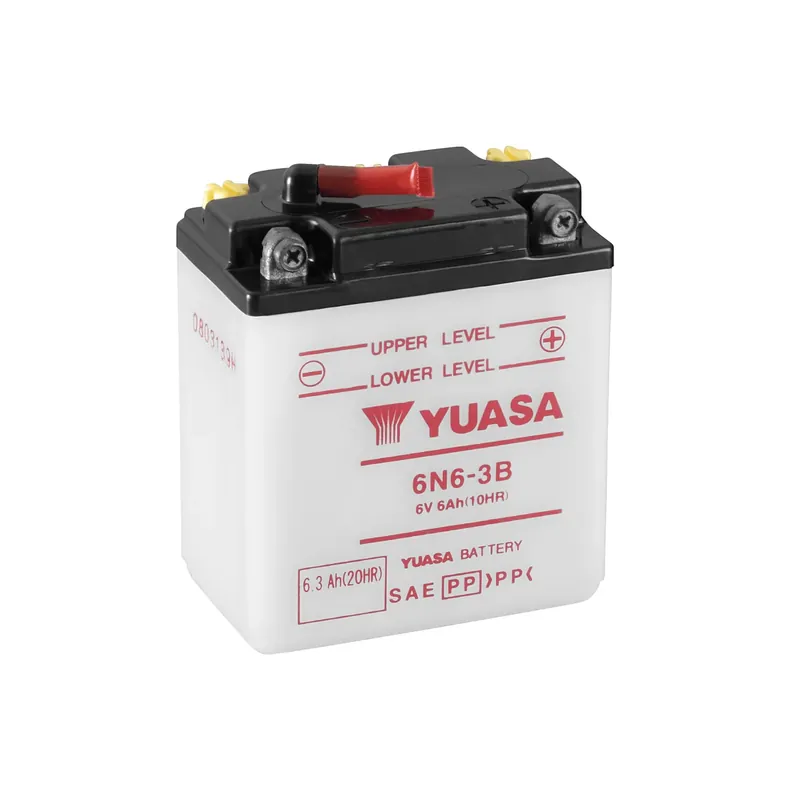 Yuasa - 6V 6.3Ah Batteri - 101900 - Eftertragtet