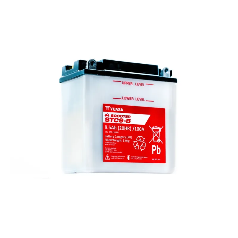 Nu tilgængelig - Yuasa - 12V 9.5Ah 100A Batteri - 103228