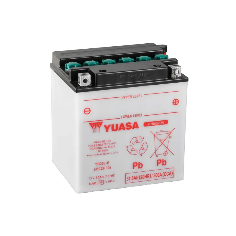 Yuasa - 12V 31.6Ah 300A Batteri - 102860 - Tilbuddet slutter snart