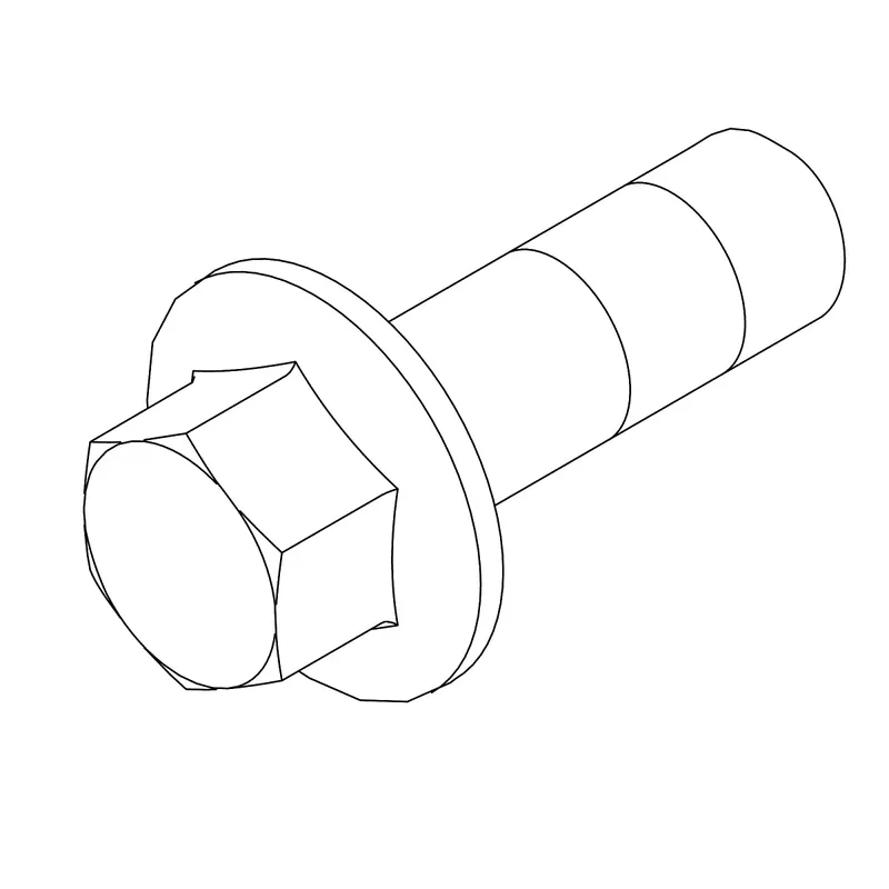 Topprodukt - John Deere R532299 Hexagonal Head Flanged Screw, M10 X 30