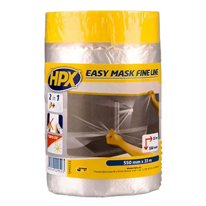 HPX EASY MASK FINE LINE 4750 550MM X 33M - Bedste pris