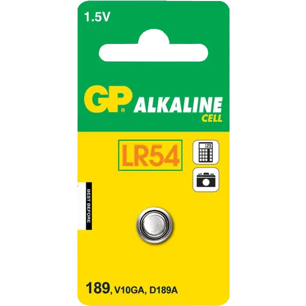 Kun få tilbage | Gp lr54/lr1130 batteri stk.