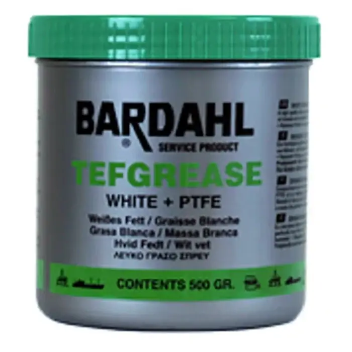 Populært produkt | Bardahl 500 Gr. Fedt, Tefgrease Hvid +PTFE ( 74205 )