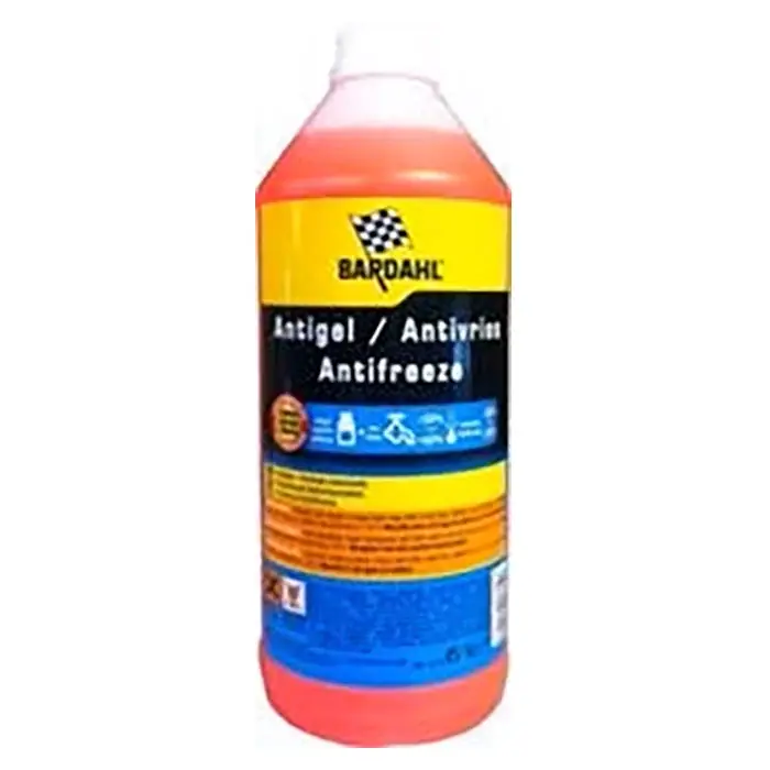 Nyhed i sortimentet - Bardahl 1 Ltr. Rød Kølervæske Type D Konc.