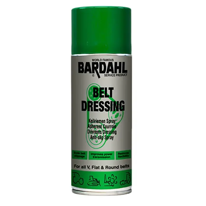 Leveres hurtigt - Bardahl Beltdressing - Remspray 400 ml.