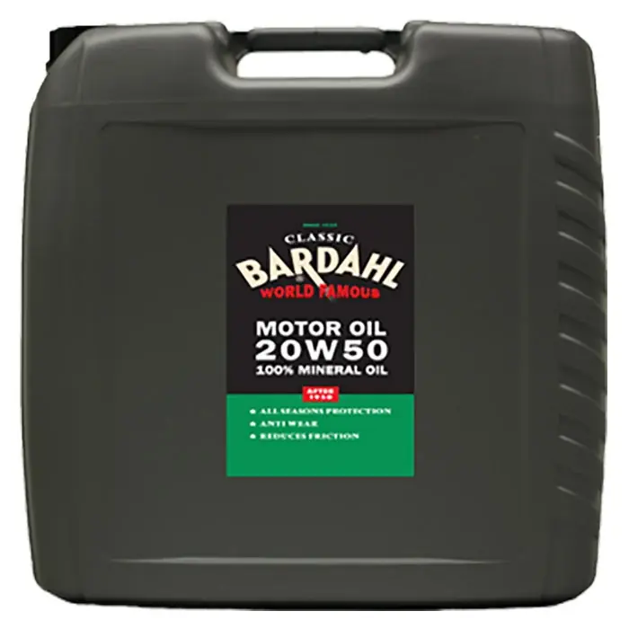 Favorit blandt kunder | Bardahl 20 Ltr. Sae 20W50 Classic