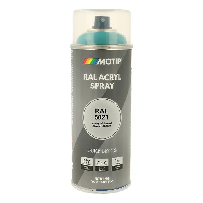 Kampagnetilbud | Motip Ral 5021 high gloss water blue