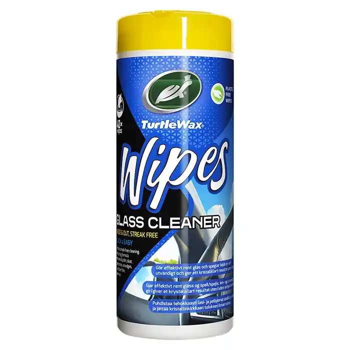 Nedsat pris | Turtle Wipes Glas Tube 40 stk.