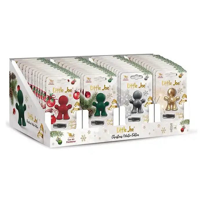 Eftertragtet - Little Joe Juledisplay 48 stk. 4 varianter