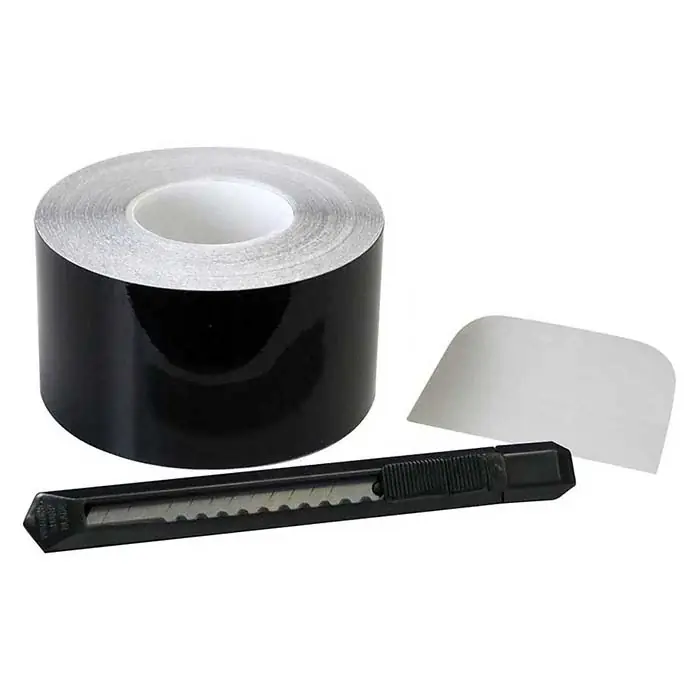 Foliatec Chrome Delete folie sæt sort glans 5cm x 15M - Tryg betaling