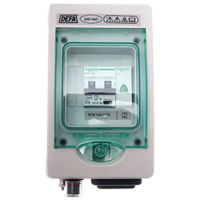 DEFA el-central 230vac var.1 | Kan bestilles