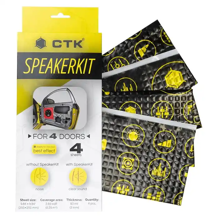 CTK Standard højttalerkit (4 døre), 4 ARK, 0,25M² - Nedsat pris