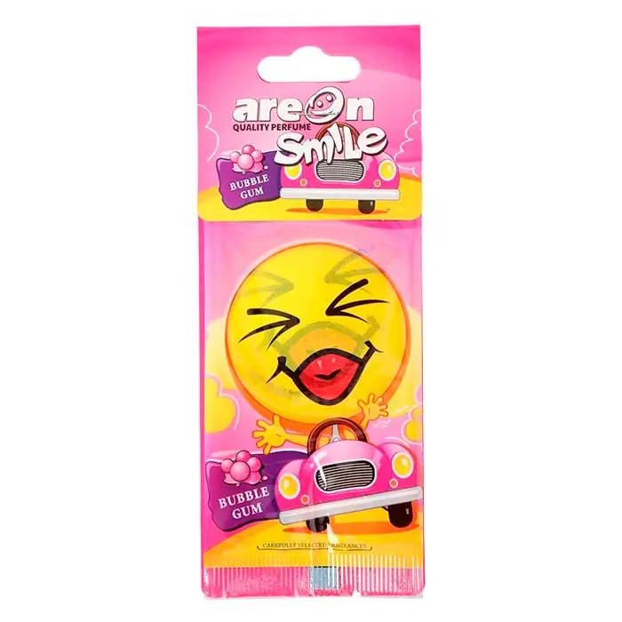 Ekspreslevering - Areon Smile, Duftfrisker, Tyggegummi
