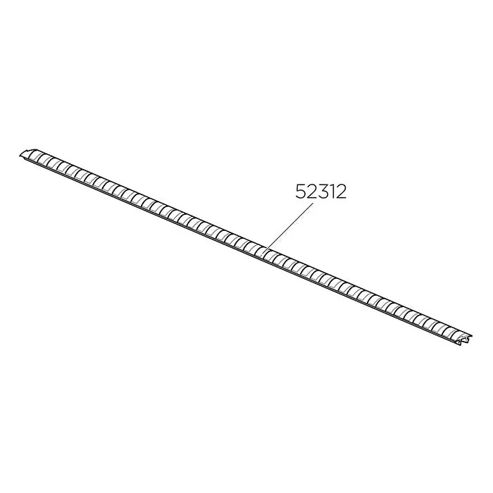 Thule gummiliste til WingBar 959 edge - Kundernes favorit
