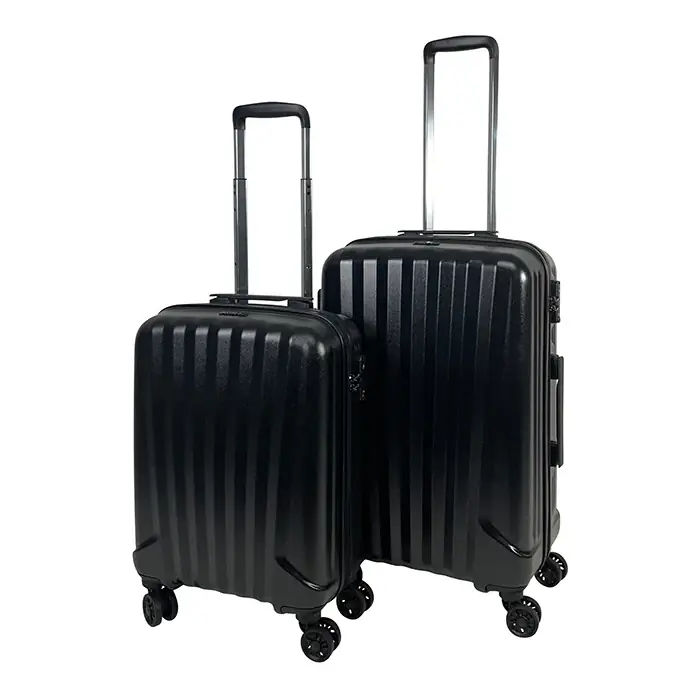 Bon Goût Milano Hardcase 2 pak trolleysæt sort | Sikker betaling