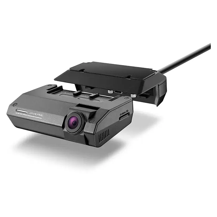 Kun få tilbage | Alpine DVR-F790 dashcam m. wi-fi, GPS og dock