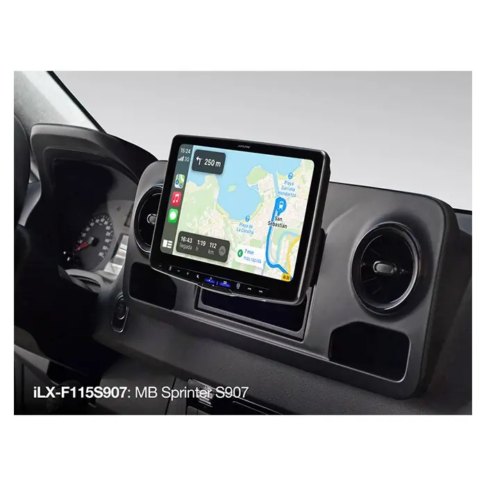 Alpine ILX-F115S907 bundle til Halo11 til Sprinter S907 - Topkvalitet