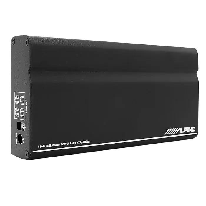 Udsalg | Alpine KTA-200 add-on mono forstærker til ilx-w650bt