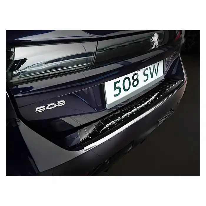 Fordelagtig pris - Læssekantbeskytter Peugeot 508 II SW 2018- Sort