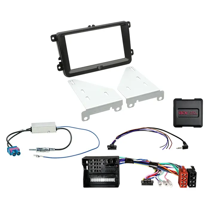 Topprodukt | 2-DIN kit Alhambra/Amarok/Beetle/Caddy/T6 ratbetj.