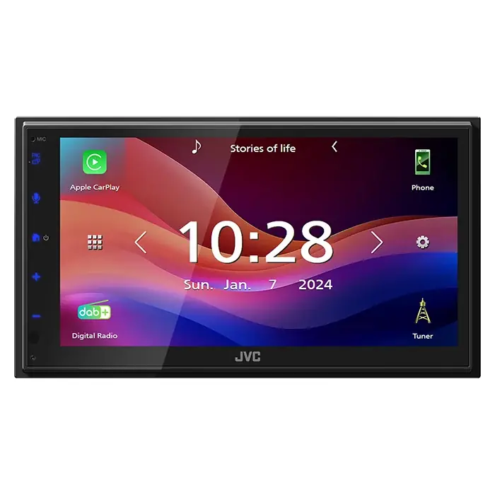 JVC KW-M695DBW Appradio Apple Carplay og Android Auto | Køb online