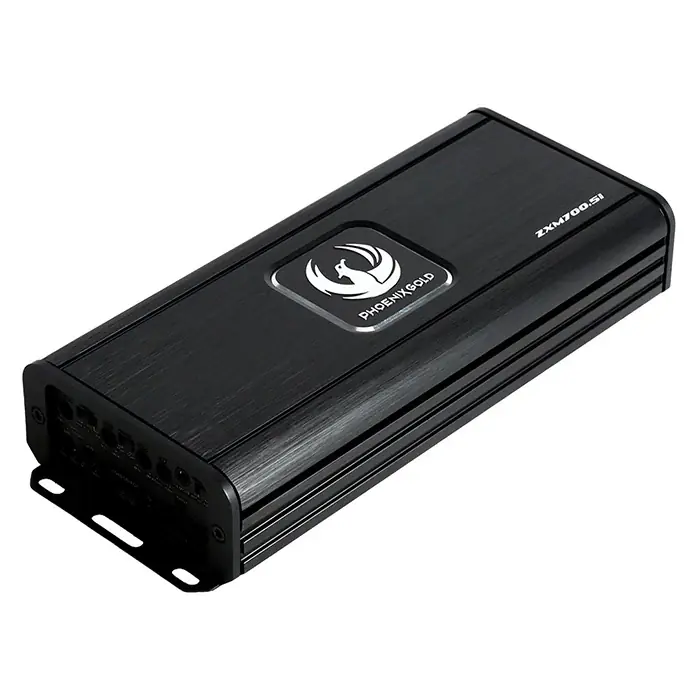 Populær - Phoenix Gold 5 kanals mini forstærker 4X60W