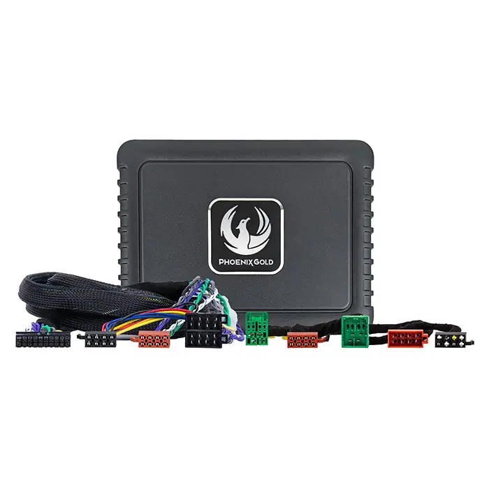 Udsalg - Phoenix Gold DSP Forstærker kit Dodge, Fiat, Jeep 21-