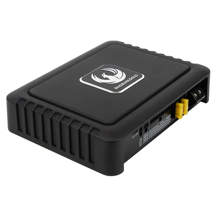 Nem betaling - Phoenix 4-kanals forstærker med DSP 4x70 RMS