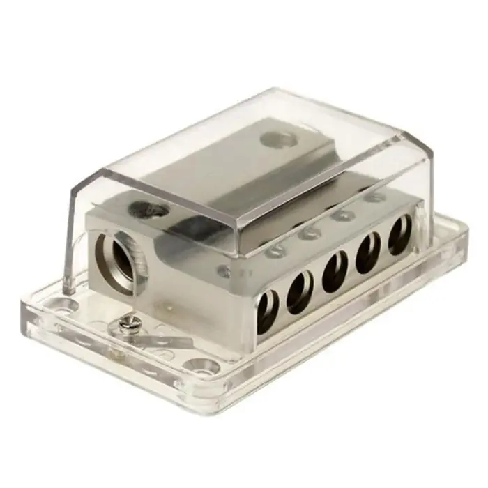 ACV Fordelerblok ind 2x35/ud 5x20 sølv - Netop ankommet