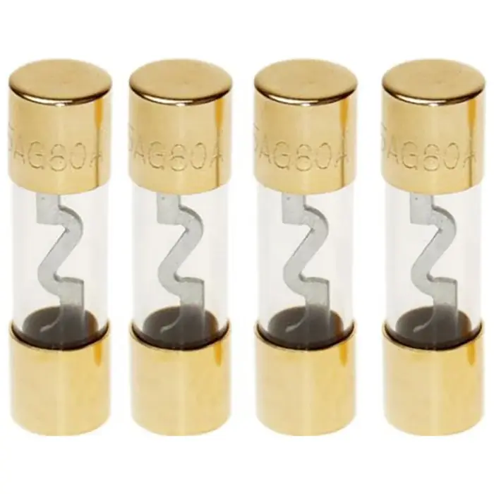 ACV AGU sikring 80amp 4stk guld - Sidste chance