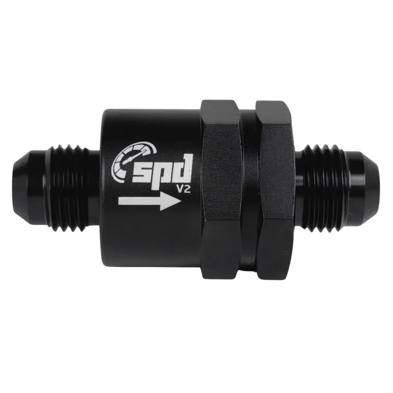 Kan bestilles | SPD V2 Kontraventil full flow AN6 sort