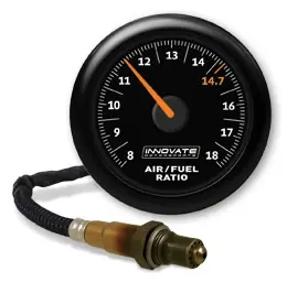 Kun få tilbage | Innovate Analog MTX-AL Air/Fuel Ratio Gauge Kit, Black Dial