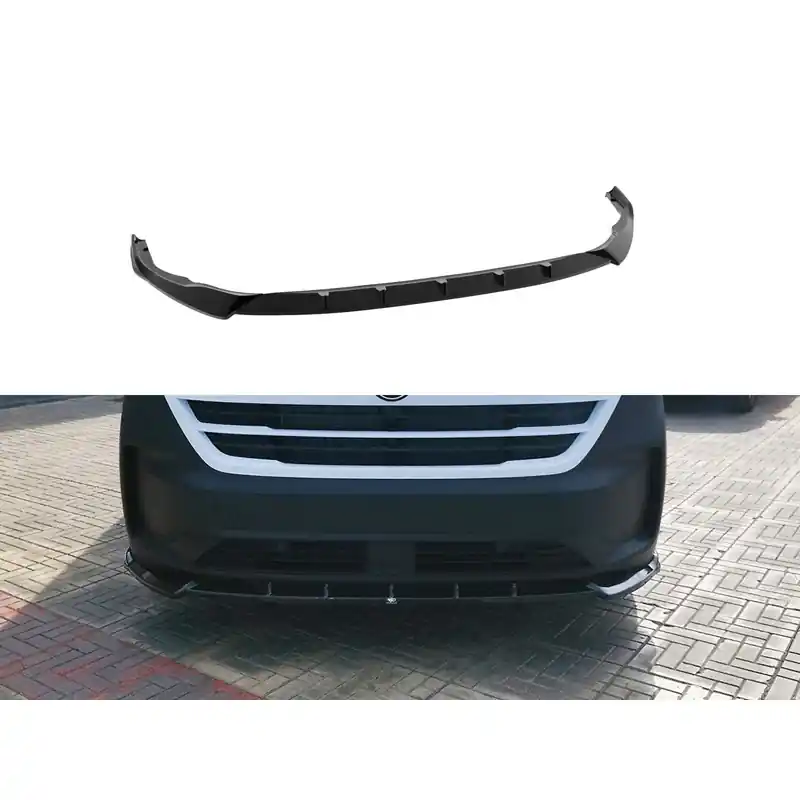 Anbefalet valg - Motordrome, Frontspoiler, passer til Volkswagen Transporter T7 & T7 Caravelle (2024-), Gloss Black