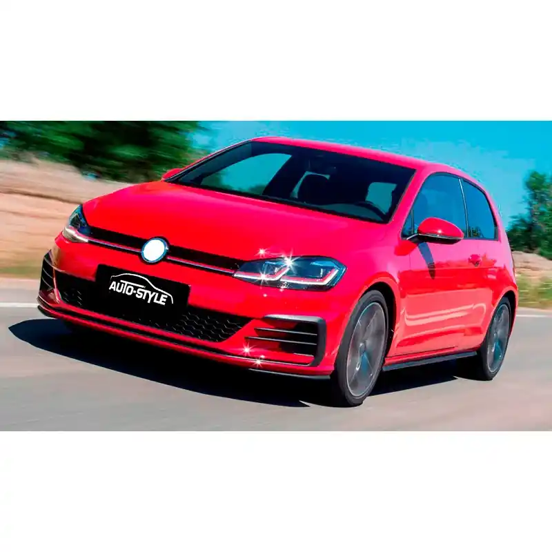 AutoStyle, Frontskørtsæt til Volkswagen Golf VII Facelift 2017- ‘GTi-Look‘ inkl. Gitter & Tågeforlygter - Umalet - Nytilføjet