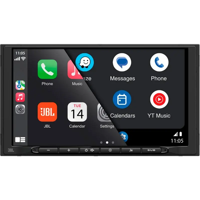Superpris | JBL, Legend 700EU Hovedenhed, 2-DIN Radio, 7-tommer Touchscreen