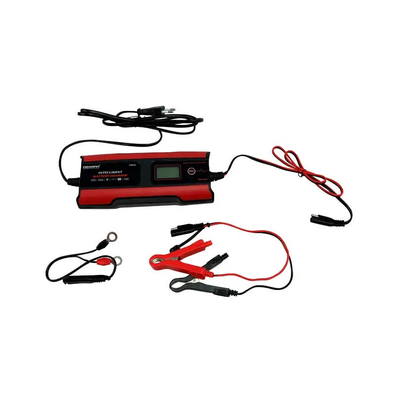 Absaar, Pro 4.0 Batterioplader 6/12V 4A - 11-Trins LCD Display - Kan bestilles