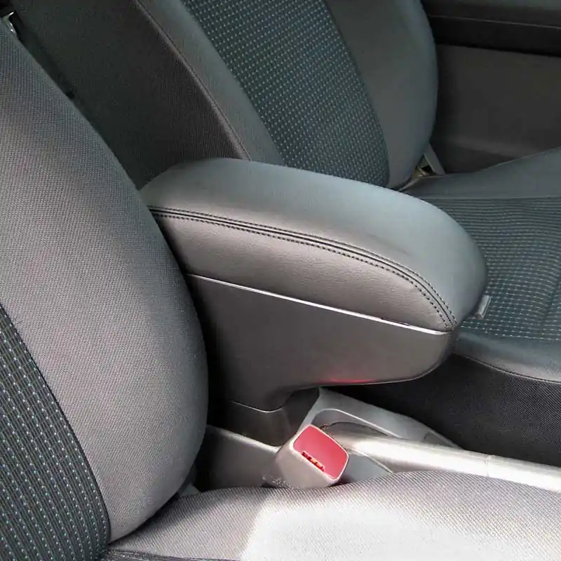 AutoStyle, Armlæn, læderlook, passer til Skoda Roomster Praktik 2006- - Nem betaling